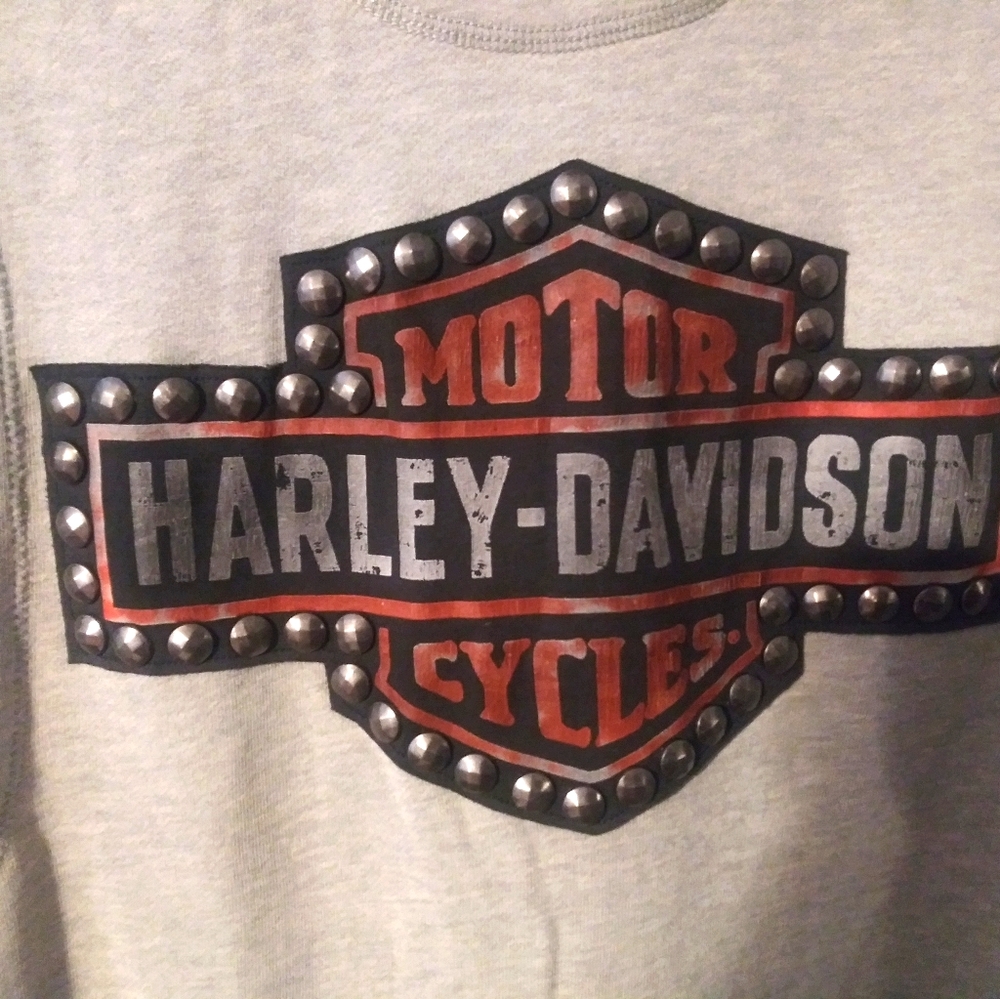 Harley-Davidson sleeveless hoodie